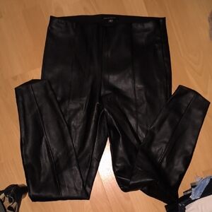 Banana Republic | Black Leather-Look Leggings